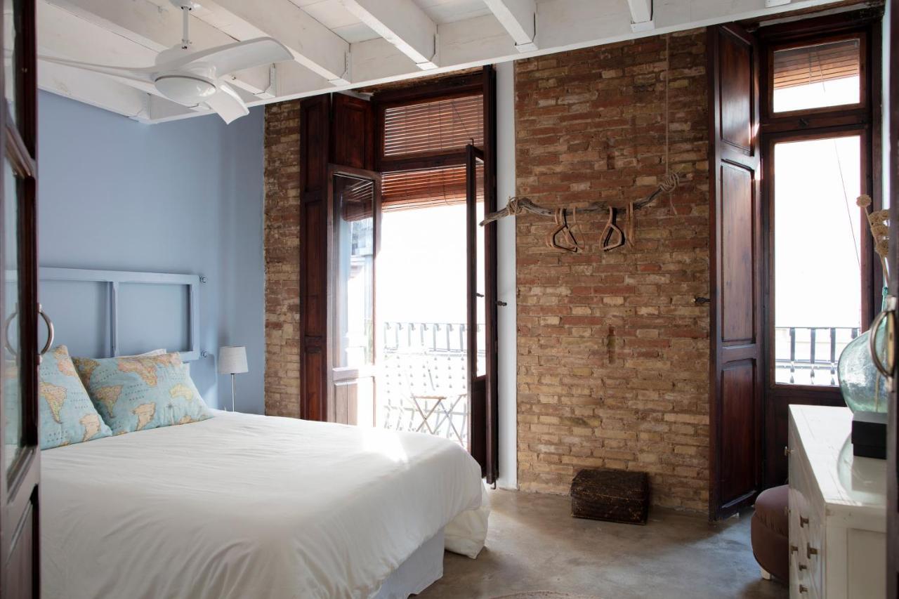 Florit Flats - Charming Apartment With Interior Terrace In Cabanyal Near The Beach บาเลนเซีย ภายนอก รูปภาพ