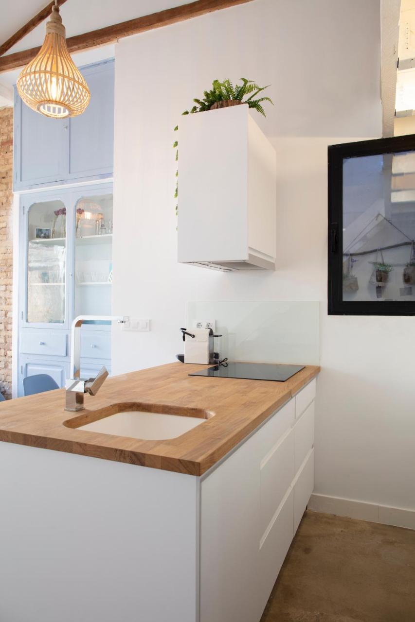 Florit Flats - Charming Apartment With Interior Terrace In Cabanyal Near The Beach บาเลนเซีย ภายนอก รูปภาพ