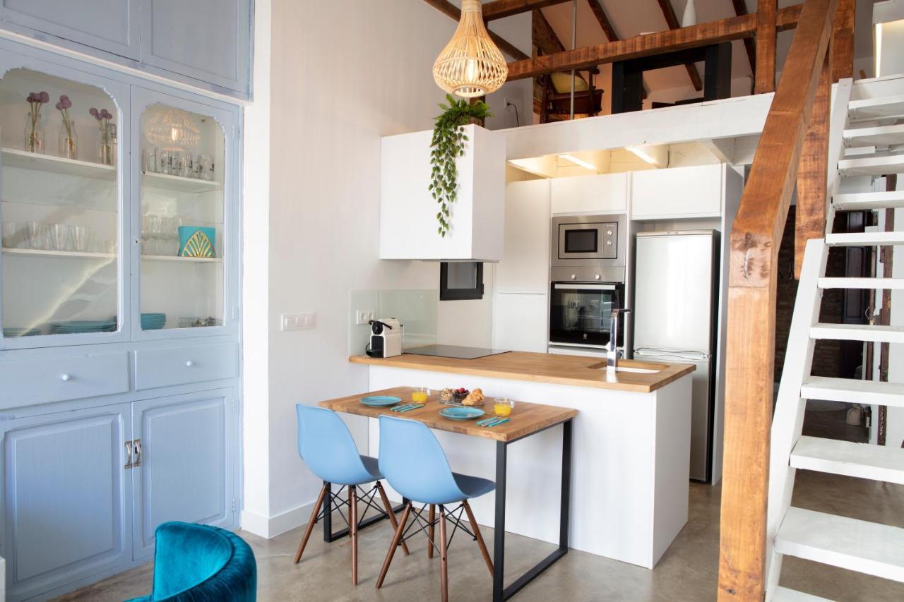 Florit Flats - Charming Apartment With Interior Terrace In Cabanyal Near The Beach บาเลนเซีย ภายนอก รูปภาพ