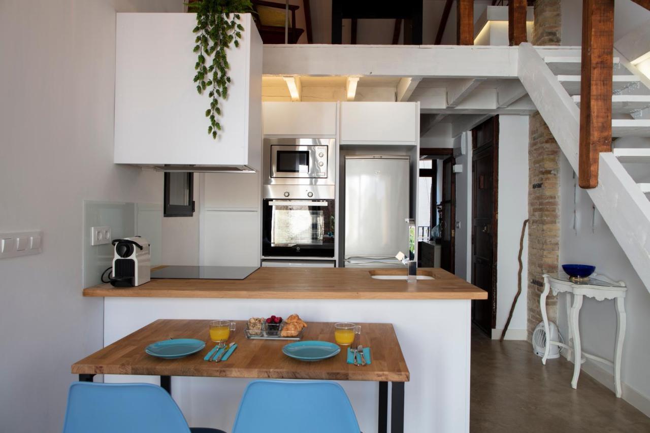 Florit Flats - Charming Apartment With Interior Terrace In Cabanyal Near The Beach บาเลนเซีย ภายนอก รูปภาพ