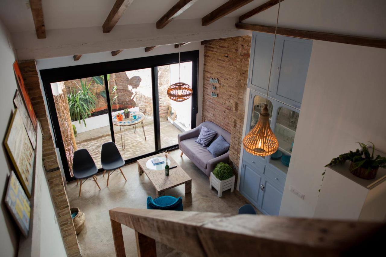 Florit Flats - Charming Apartment With Interior Terrace In Cabanyal Near The Beach บาเลนเซีย ภายนอก รูปภาพ
